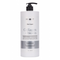 MIXIT Collagen&Biotin Кондиционер для волос восстановление с эффектом ламинирования 1л